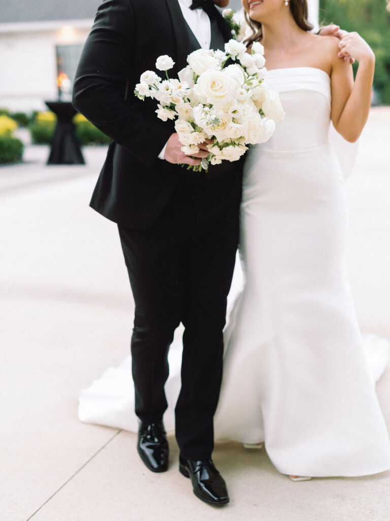 modern timeless and romantic couples photography bride and groom portraits