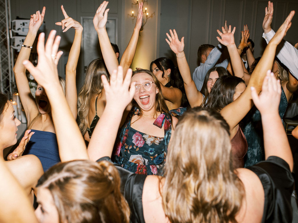 candid dance floor photos wedding reception dance party